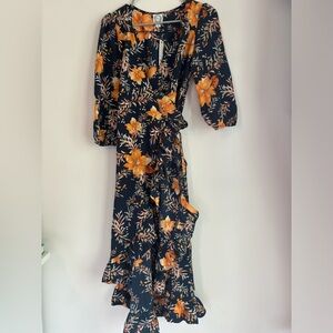 blue Rain Maxi Dress